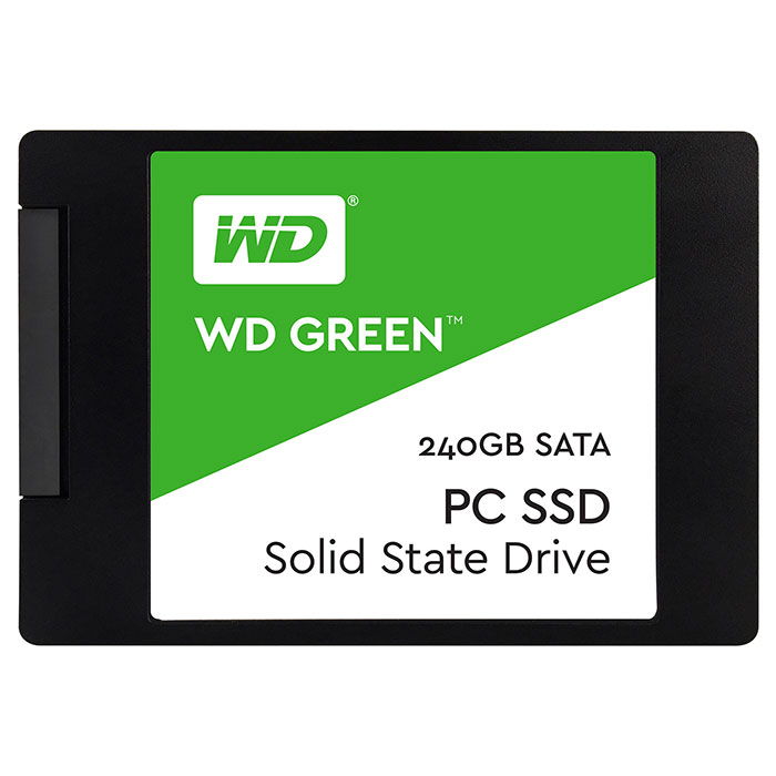 SSD диск WD Green 240GB 2.5" SATA (WDS240G1G0A)