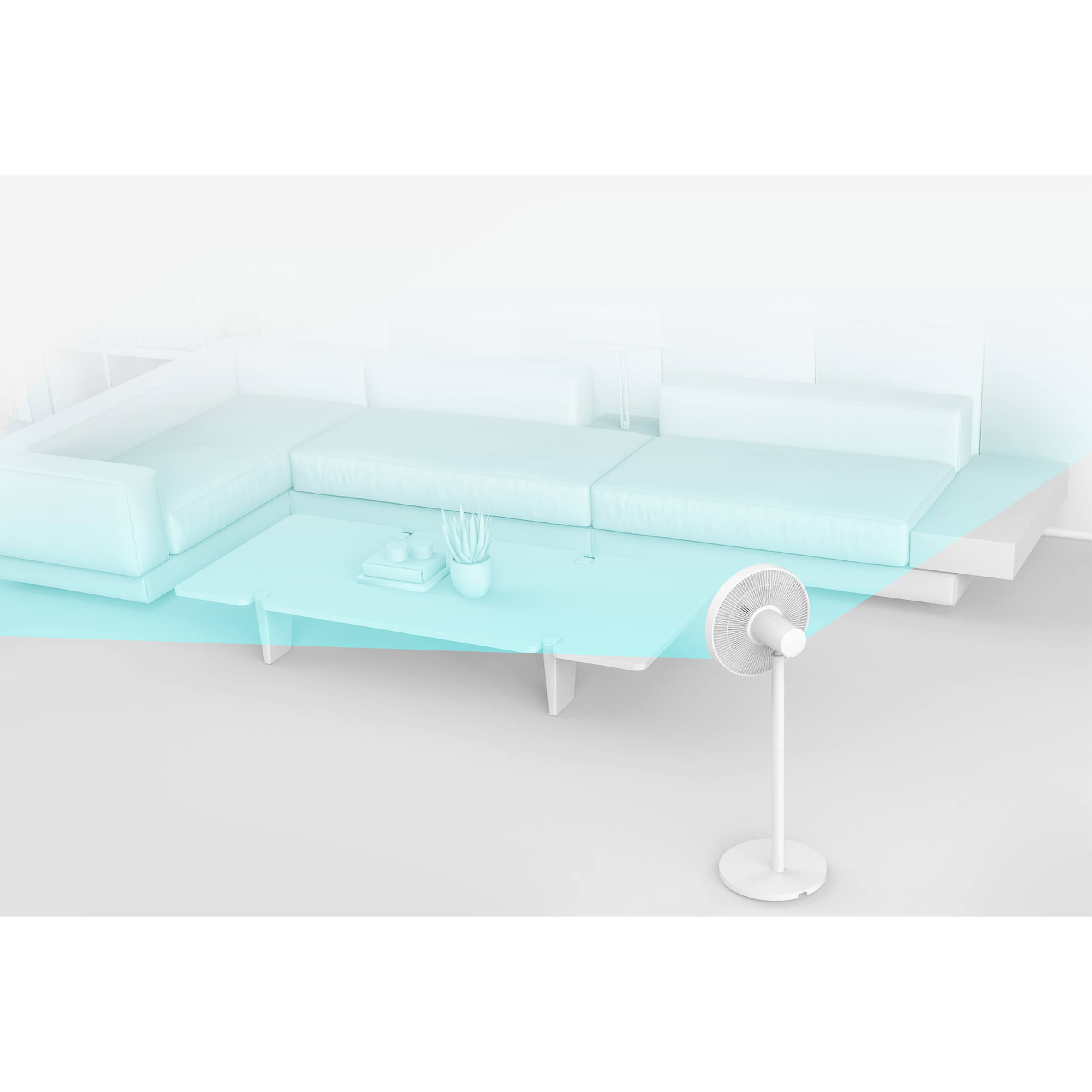 Вентилятор напольный XIAOMI Mi Smart Standing Fan 2 (BHR4828GL)