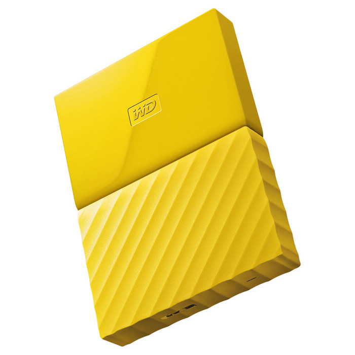 Портативний жорсткий диск WD My Passport 1TB USB3.0 Yellow (WDBYNN0010BYL-WESN)