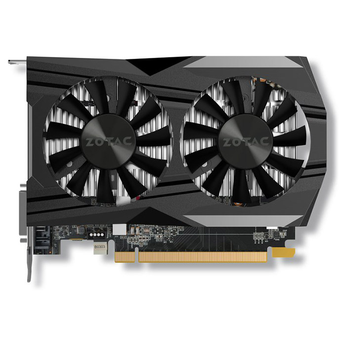 Відеокарта ZOTAC GeForce GTX 1050 Ti 4GB GDDR5 128-bit OC (ZT-P10510B-10L)