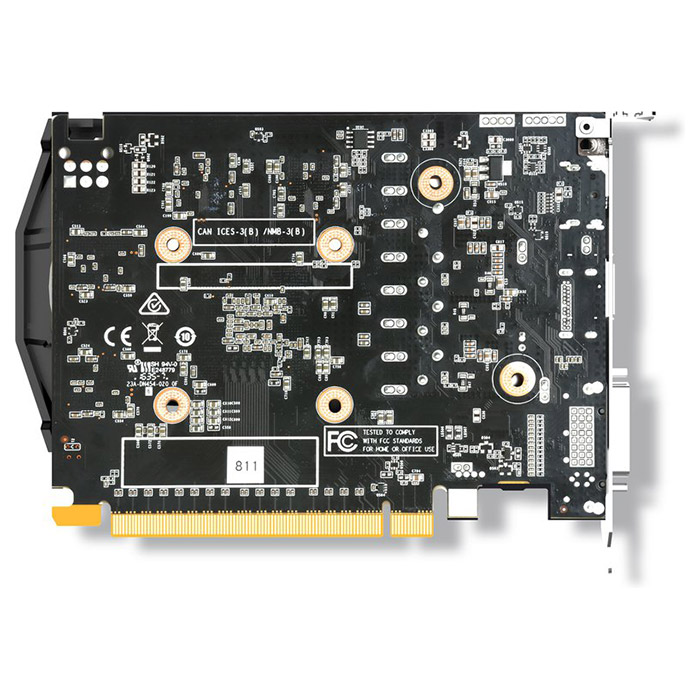 Видеокарта ZOTAC GeForce GTX 1050 Ti 4GB GDDR5 128-bit OC (ZT-P10510B-10L)