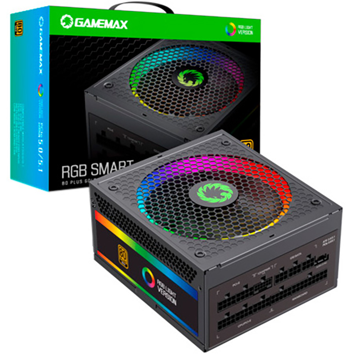 Блок живлення 850W GAMEMAX RGB-850 Pro ATX3.1 PCIe5.1