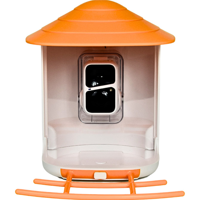 Розумна годівниця для птахів Smart Bird Feeder with W-iFi Camera and Solar Panel