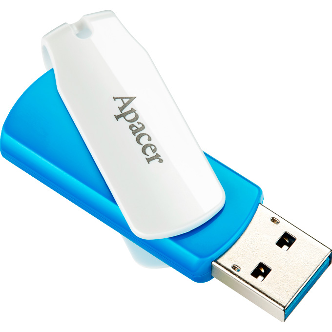 Флэшка APACER AH357 USB3.2 128GB Ocean Blue (AP128GAH357U-1)