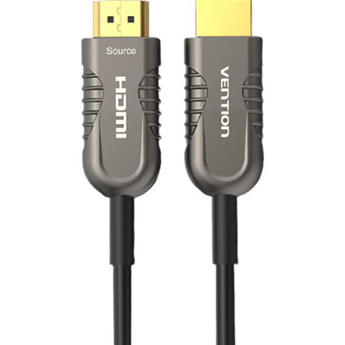 Кабель оптический (AOC) VENTION 8K Optical Fiber Cable HDMI v2.1 15м Black (AAZBN)