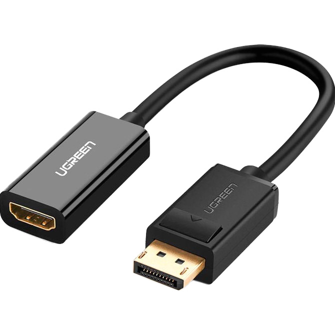 Адаптер UGREEN MM137 1080P@60Hz DisplayPort - HDMI Black (40362)