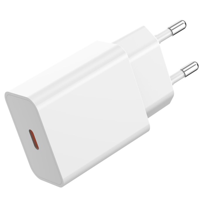 Зарядний пристрій XO L126 1xUSB-C, PD20W White (L126_WHITE)