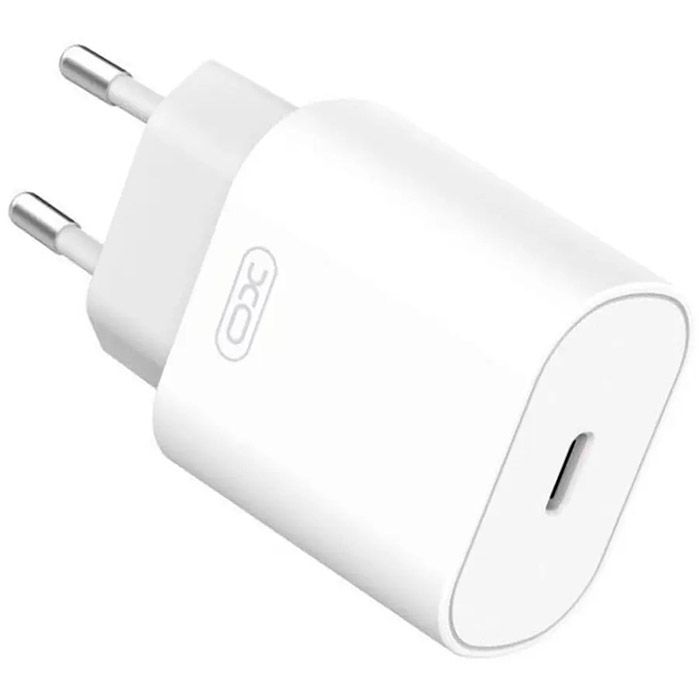 Зарядное устройство XO L91 1xUSB-C, PD25W White (L91-WH)