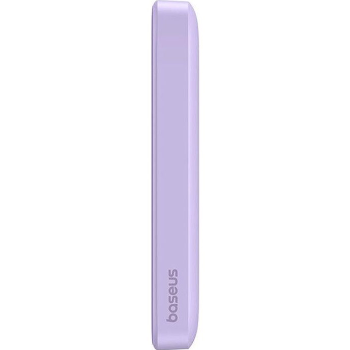 Повербанк MagSafe BASEUS Magnetic Mini Air Wireless Fast Charge Power Bank 20W 6000mAh Purple (P10059002513-00)