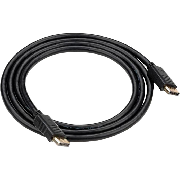 Кабель VINGA DisplayPort 1.8м Black (VCPDP141.8)