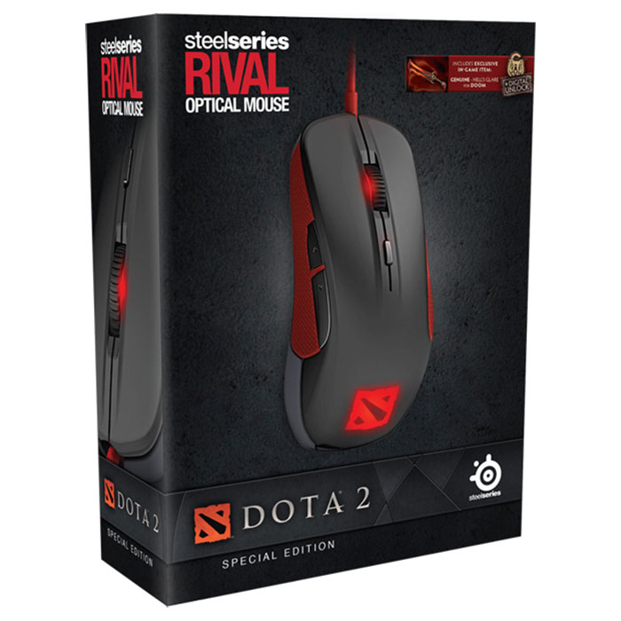 Миша STEELSERIES Rival 100 Dota 2 Special Edition