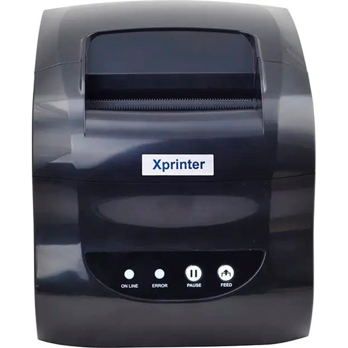 Принтер етикеток XPRINTER XP-365B Black USB/COM/LAN