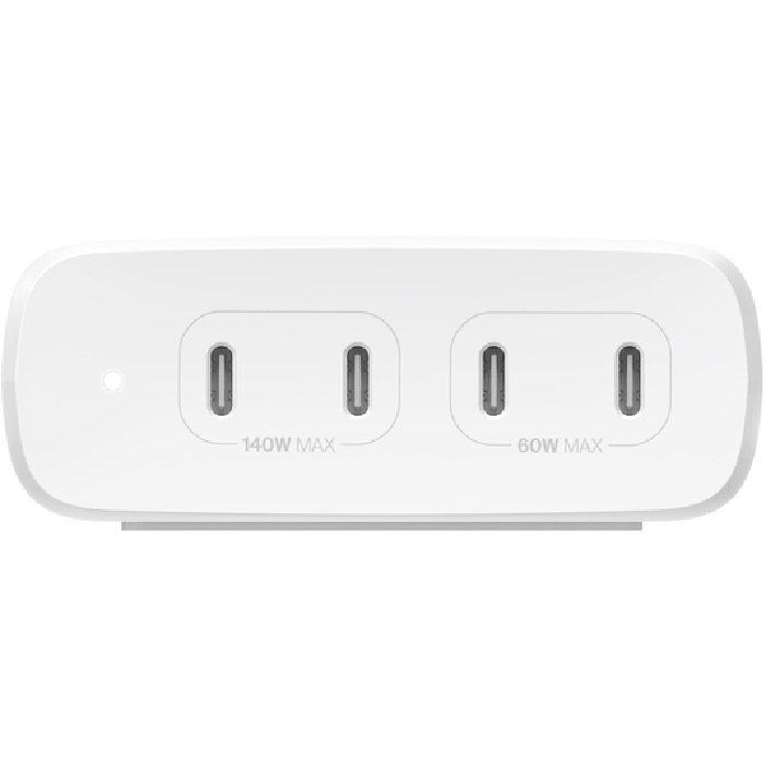 Зарядное устройство BELKIN Boost Up Charge Pro GaN 4-Ports Charger 200W White (WCH015VFWH)