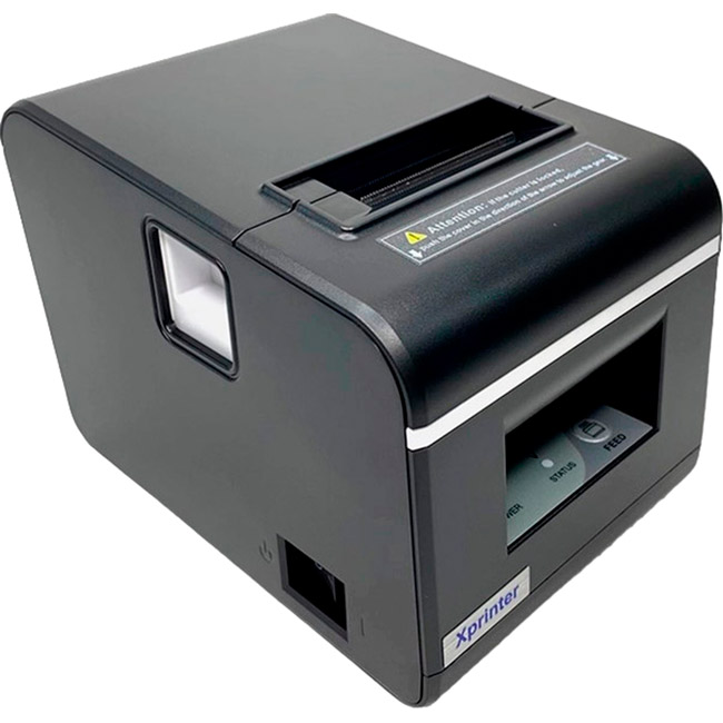 Принтер чеків XPRINTER XP-C58IIQ Black USB/BT