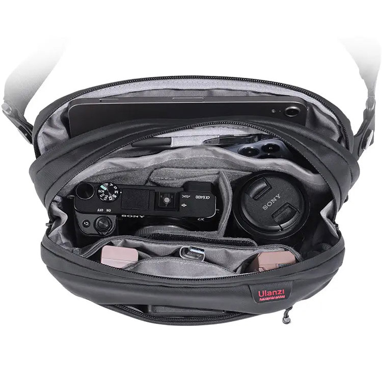 Сумка на пояс ULANZI BP08 Traker Travel Chest Bag Black