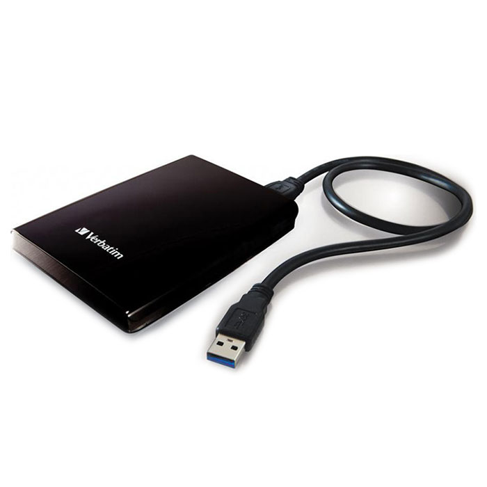 Портативний жорсткий диск VERBATIM Store 'n' Go 500GB USB3.0 Black (53188)