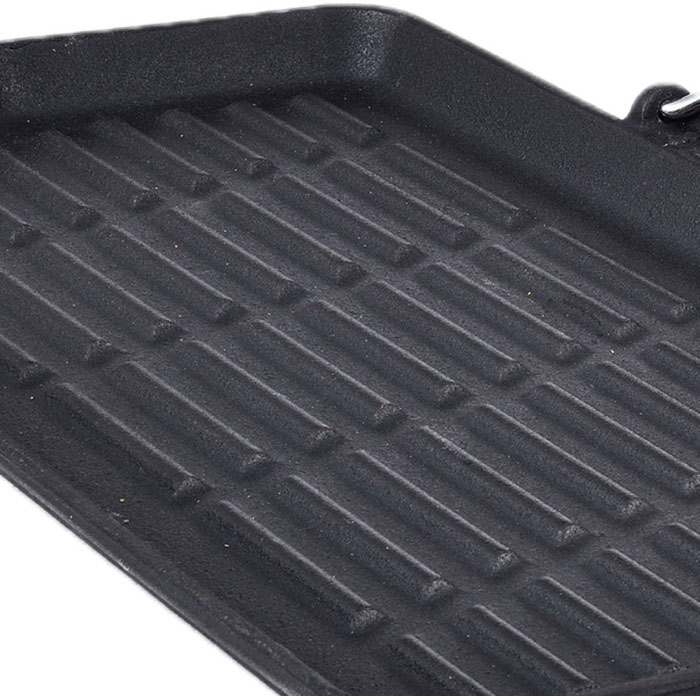 Сковорода гриль BERGNER BBQ Lovers 34.3x20.4см (BG-34131-BK)