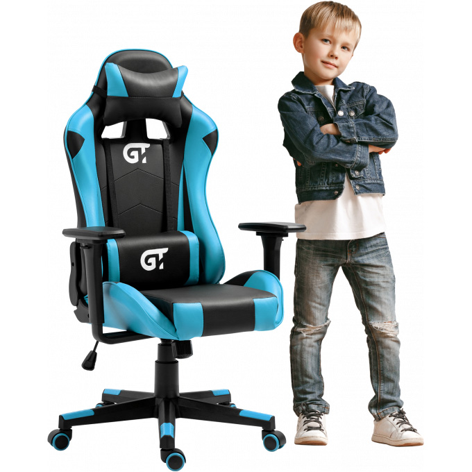 Крісло геймерське GT RACER X-5934-B Kids Black/Blue