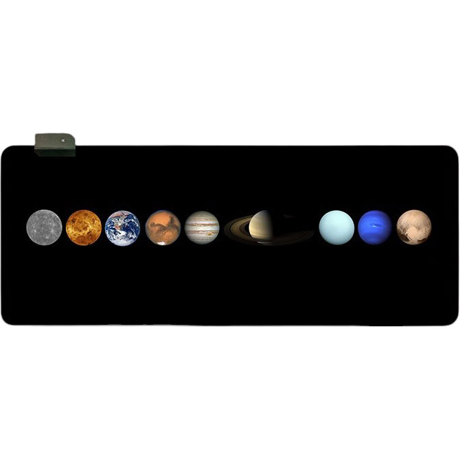 Килимок для миші VOLTRONIC Planets Marbles 800x300 (RGB383D)