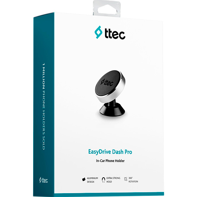 Автодержатель для смартфона TTEC EasyDrive Dash Pro (2TT22)