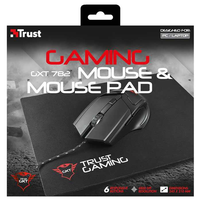 Миша ігрова TRUST Gaming GXT 782 Gav (21142)