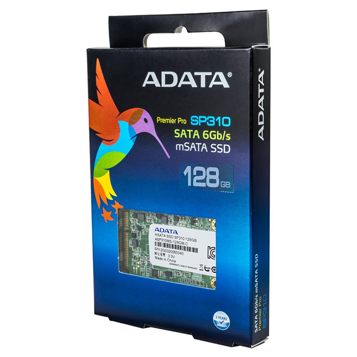 SSD диск ADATA Premier Pro SP310 128GB mSATA (ASP310S3-128GM-C)