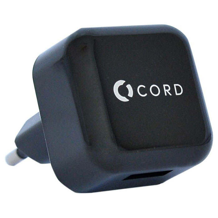 Зарядное устройство CORD 1xUSB-A, 1A (CT151E-S10.1)