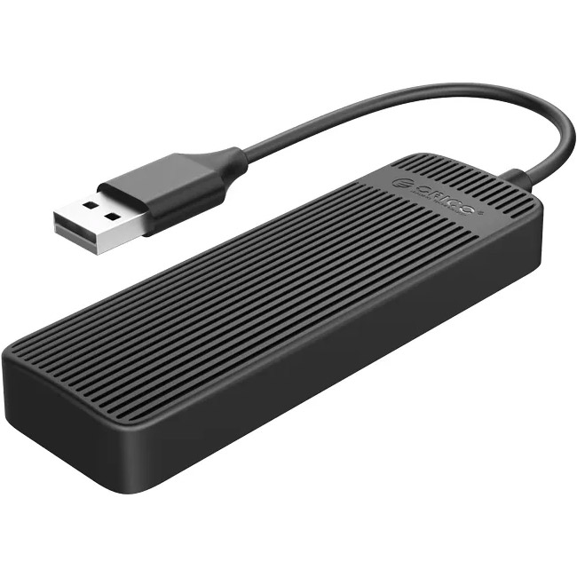 USB-хаб ORICO 4-in-1 USB-A to 4xUSB-A2.0 Black