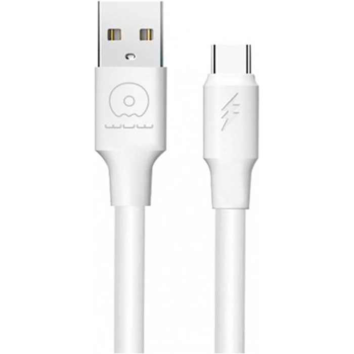 Кабель WUW X168 USB-A to Type-C 5A 1м White