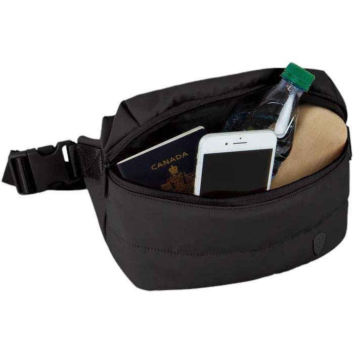 Сумка на одно плечо/на пояс (бананка) HEYS Puffer Waist Bag Black