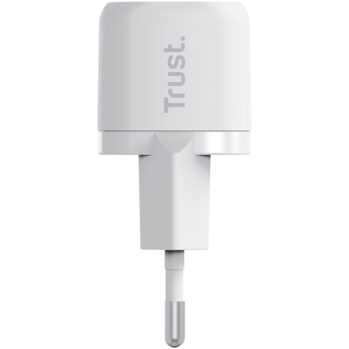 Зарядний пристрій TRUST Maxo Ultra Small 20W 1xUSB-C PD Charger White (25205)