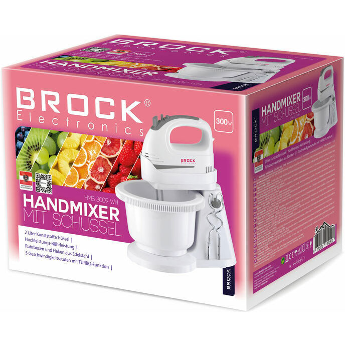 Миксер BROCK HMB 3009 WH