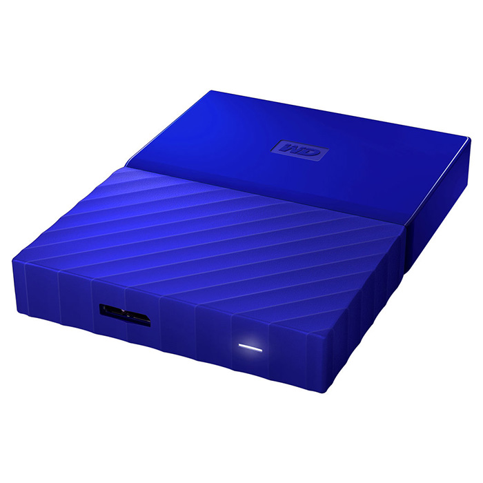 Портативний жорсткий диск WD My Passport 4TB USB3.0 Blue (WDBYFT0040BBL-WESN)