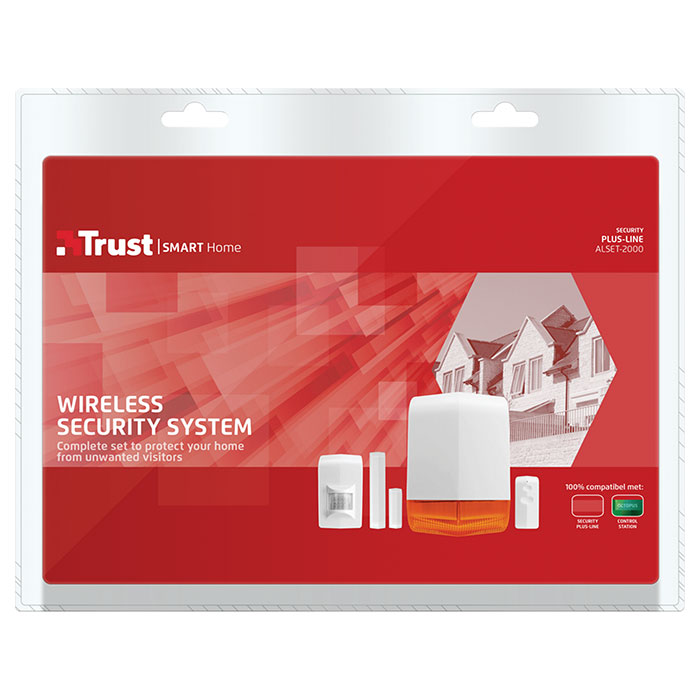 Комплект охоронної сигналізації TRUST Smart Home ALSET-2000 (71116)