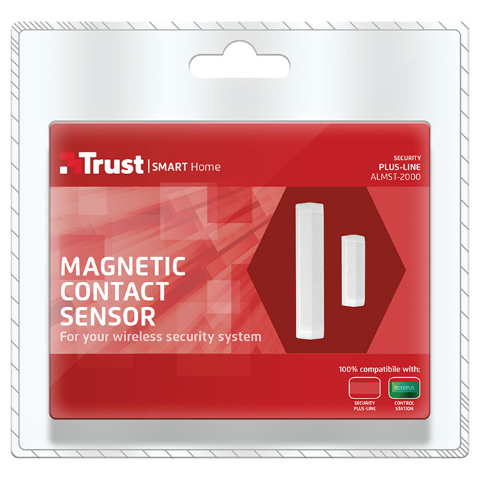Датчик відкриття вікна та двері TRUST Magnetic Contact Sensor ALMST-2000 (71113)