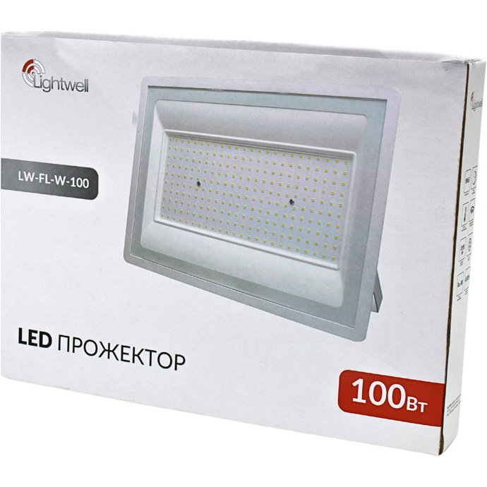 Прожектор LED LIGHTWELL LW-FL-W-100 100W 6500K