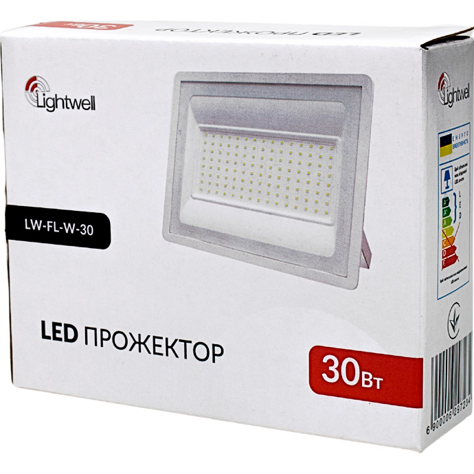 Прожектор LED LIGHTWELL LW-FL-W-30 30W 6500K