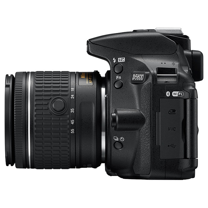 Фотоаппарат NIKON D5600 Nikkor AF-P DX 18-55mm f/3.5-5.6G VR (VBA500K001)