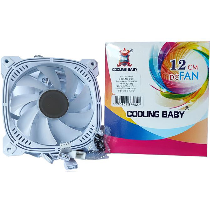 Вентилятор COOLING BABY 12025WARGB