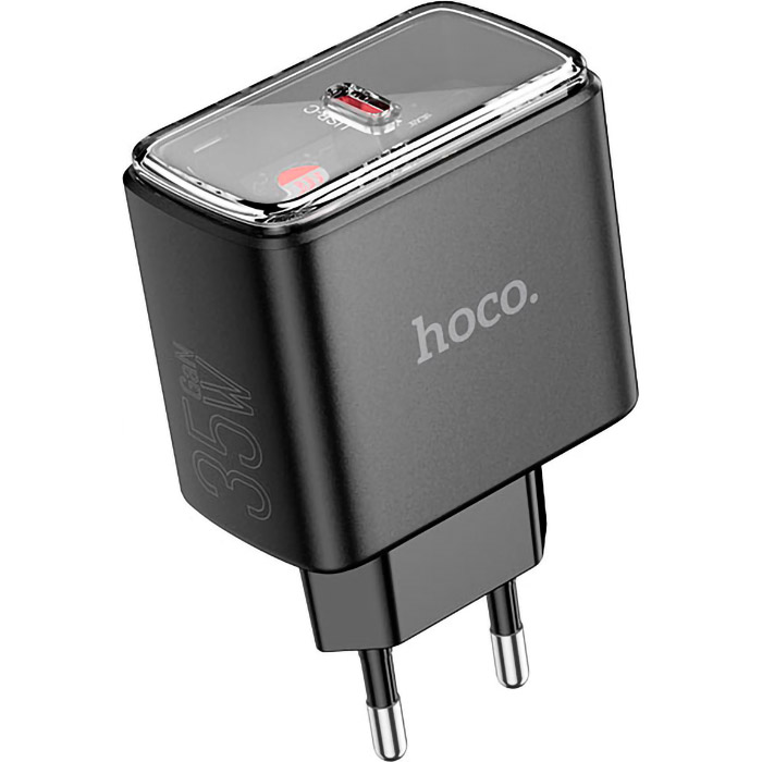 Зарядний пристрій HOCO CS41A Smart 1xUSB-C, PD35W Black (6942007620703)