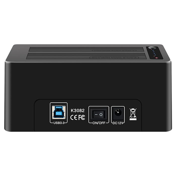 Док-станція MAIWO K3082 для HDD/SSD 2.5"/3.5" SATA to USB 3.0