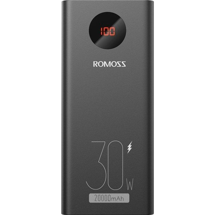 Повербанк ROMOSS PEA20 30W 20000mAh Black (PEA20-192-2111H)