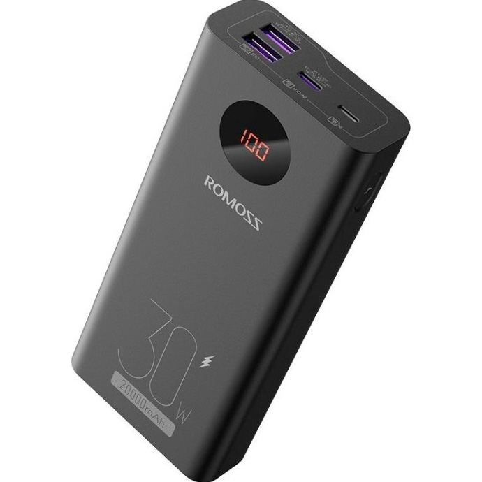 Повербанк ROMOSS PEA20 20000mAh Black (PEA20-192-2111H)