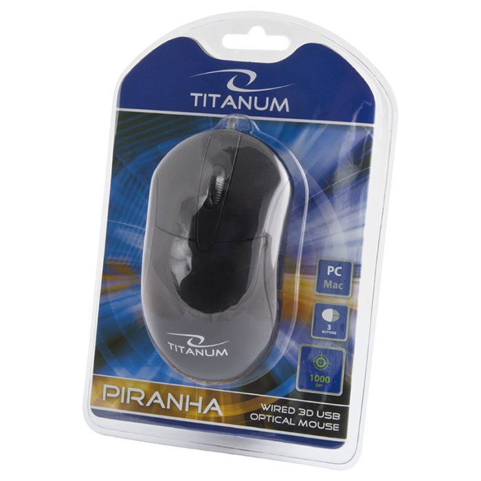 Мышь ESPERANZA Titanum TM107K Black