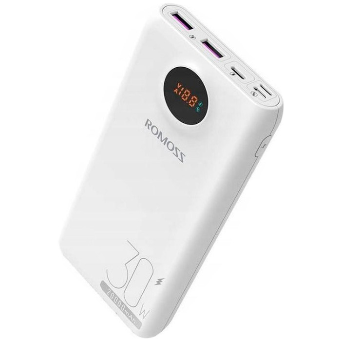 Повербанк ROMOSS SW20S Pro 20000mAh White (PSW20-392-1133H)