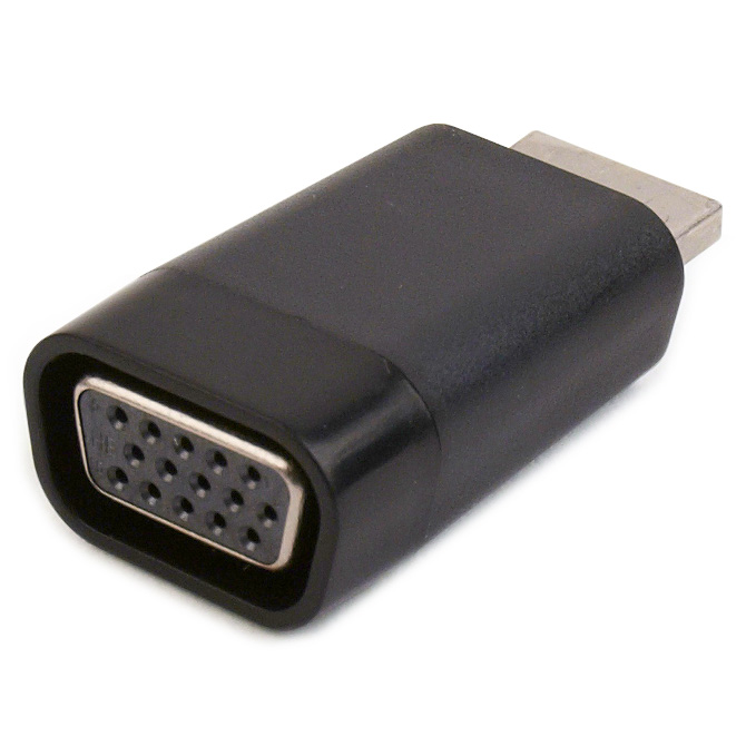 Адаптер CABLEXPERT HDMI - VGA v1.4 Black (A-HDMI-VGA-001)
