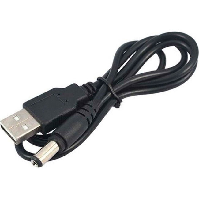 Кабель живлення USB to DC 5.5*2.1mm 9V 1м