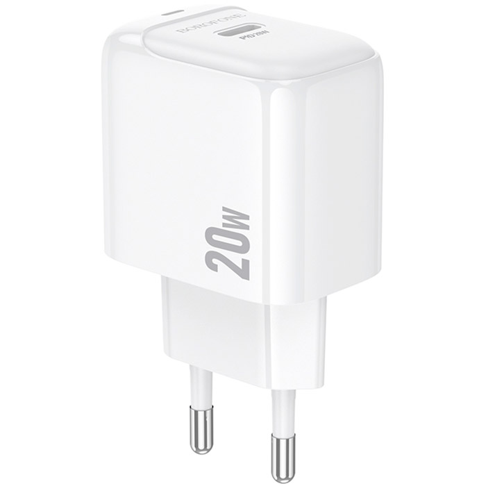 Зарядний пристрій BOROFONE BAS43A Potential 1xUSB-C, PD20W White