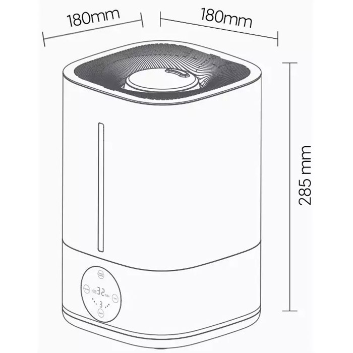 Увлажнитель воздуха XIAOMI LYDSTO Humidifier F200S