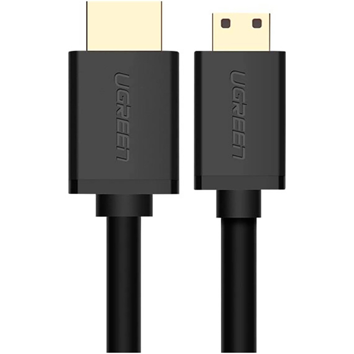 Кабель UGREEN HD108 HDMI - Mini-HDMI v2.0 1.5м Black (11167)